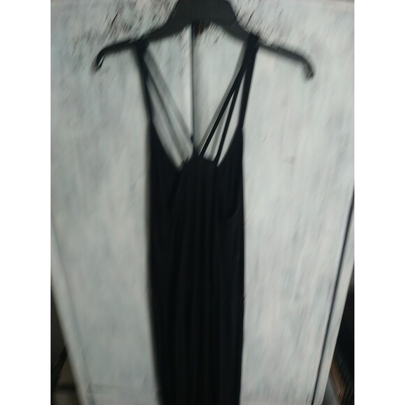 Tart Maxi Strapless Cozy Dress Black Medium Beachy Boho Sexy - Picture 5 of 9